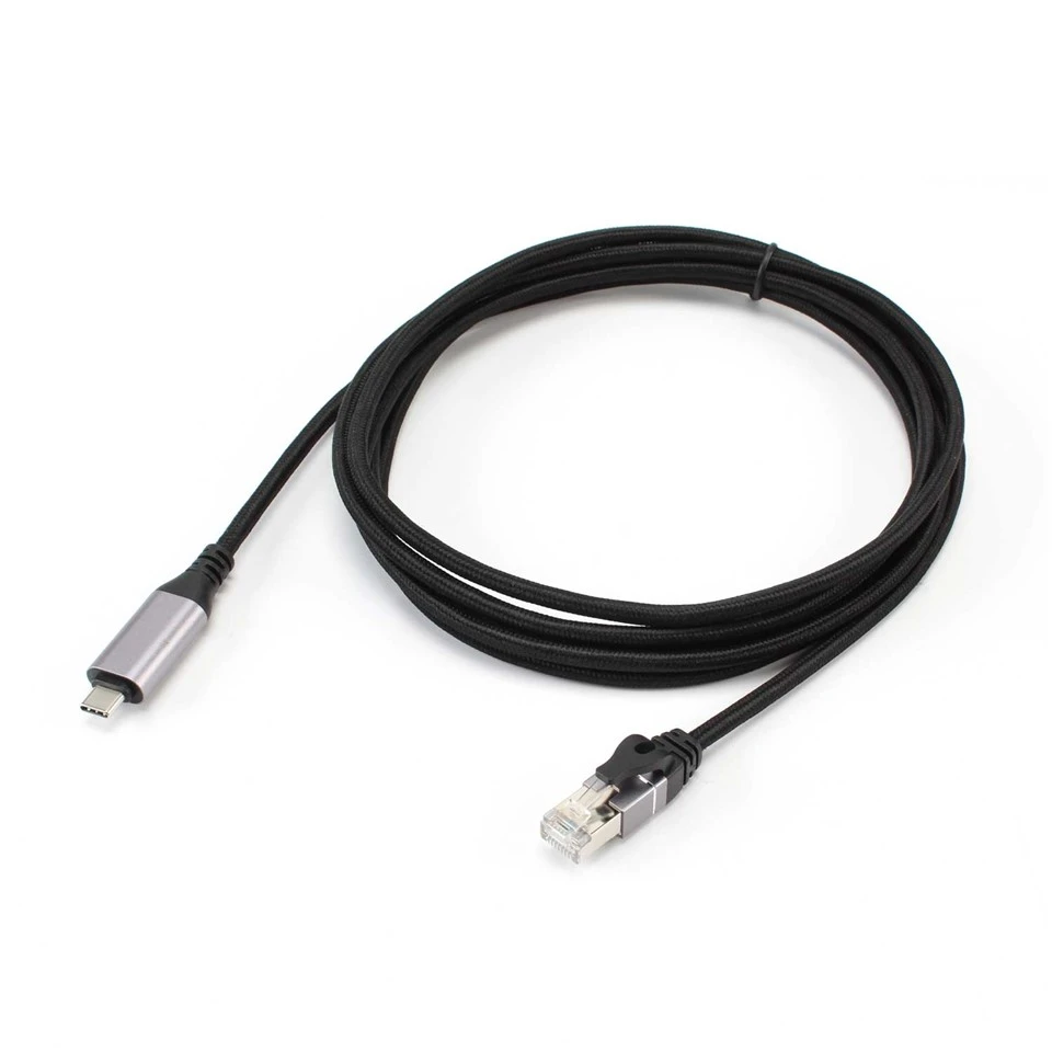 USB-C 3.1 To RJ45 Ethernet Cable