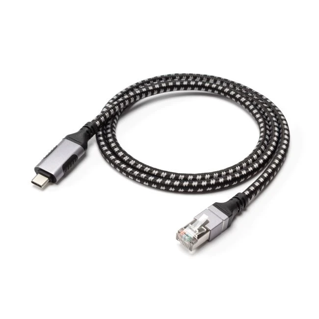 USB C To RJ45 Ethernet Cable Braided