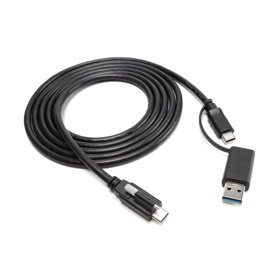 USB C Male To Male With USB A Adapter With IC