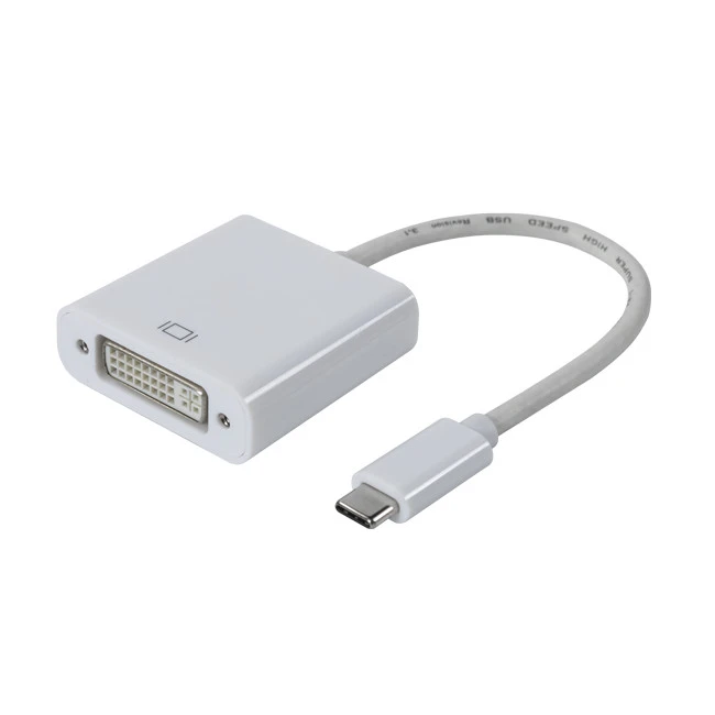 USB 3.1 To DVI-I Adapter Male To Female Adapter