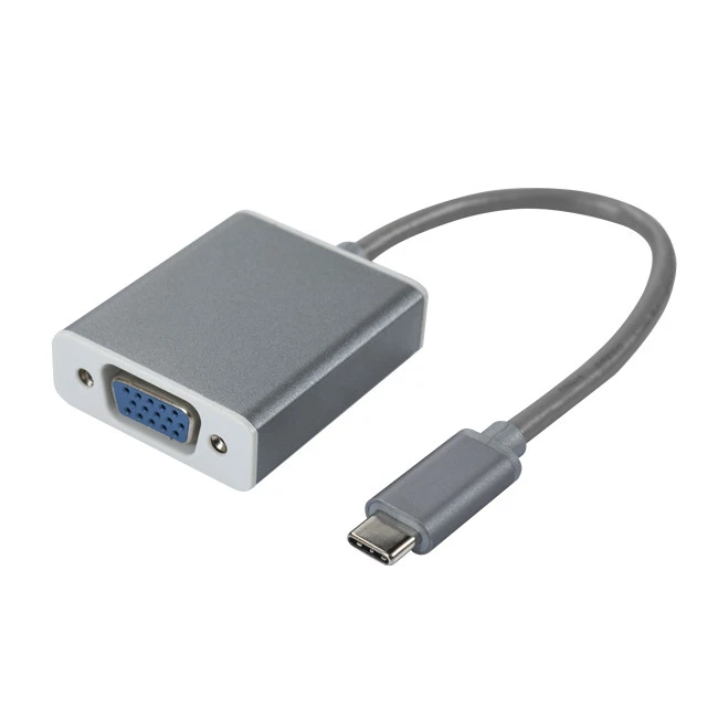 USB Type C Male To VGA Female Adapter