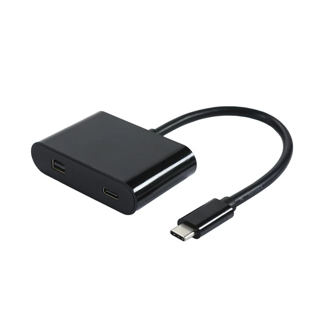 USB-C 3.1 Male To MiniDisplayPort With Power Delivery 60W Adapter
