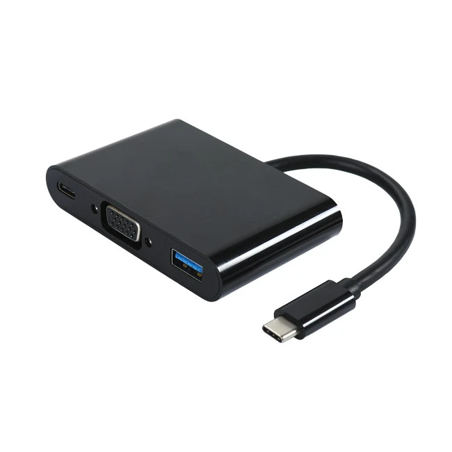 USB 3.1 Type C To VGA USB 3.0 Type C Adapter