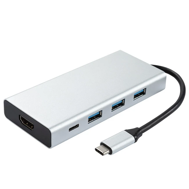 USB C To 3 Ports Hub With HDMI