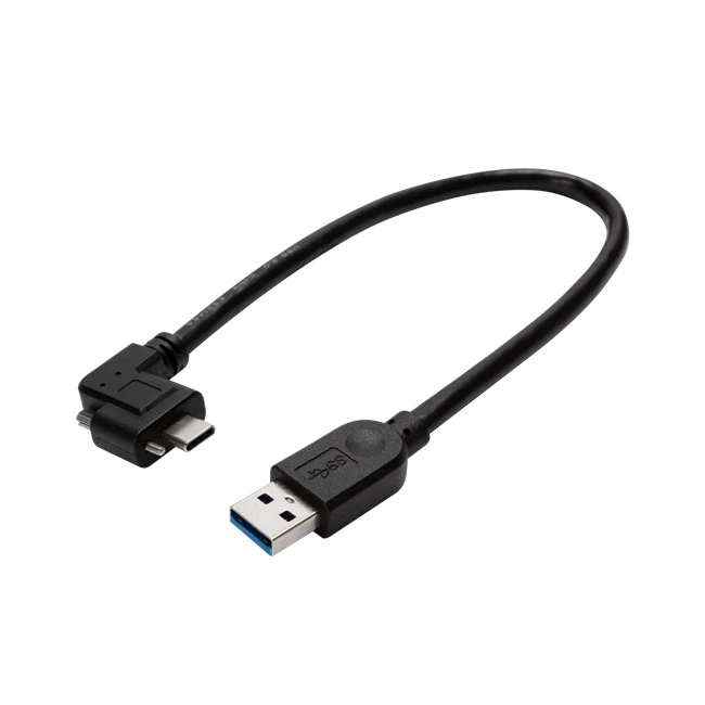 USB3.0 AM TO Angled TYPE C M Cable