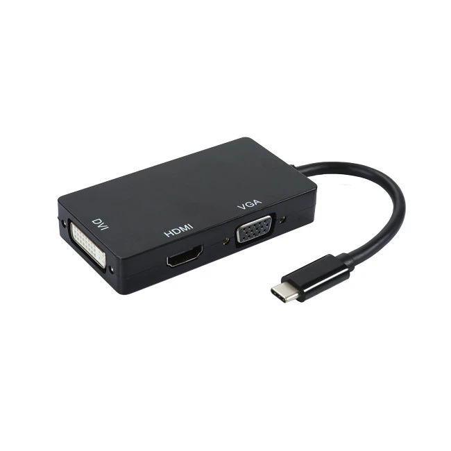 USB 3.1 Type C To HDMI VGA DVI adapter