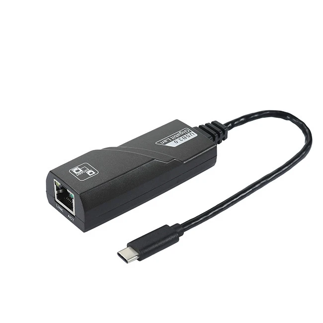 USB C To RJ54 LAN Network Adapter Cord